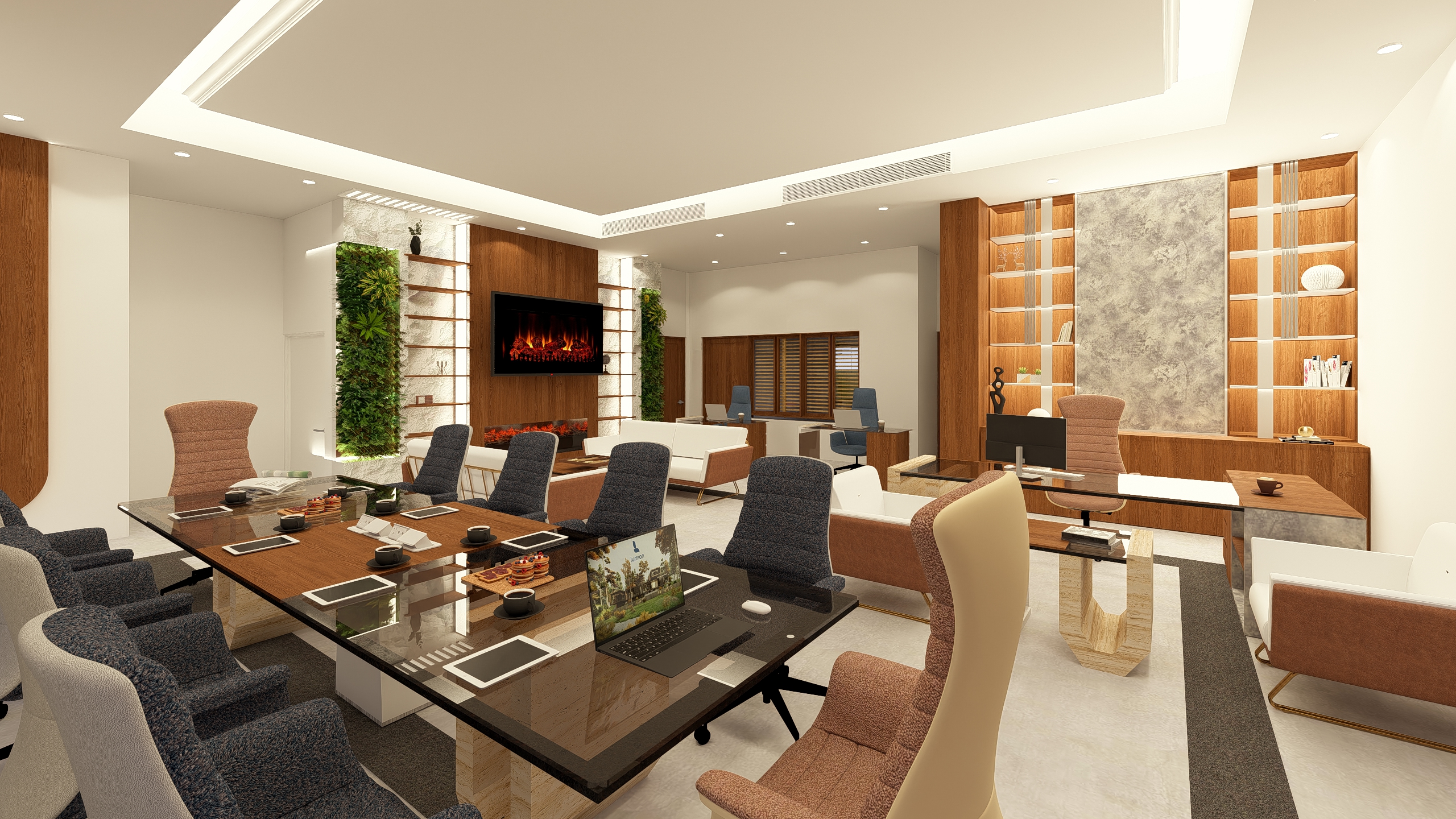 PRESTİJ TOPLANTI VE YÖNETİM OFİSİ TASARIMI