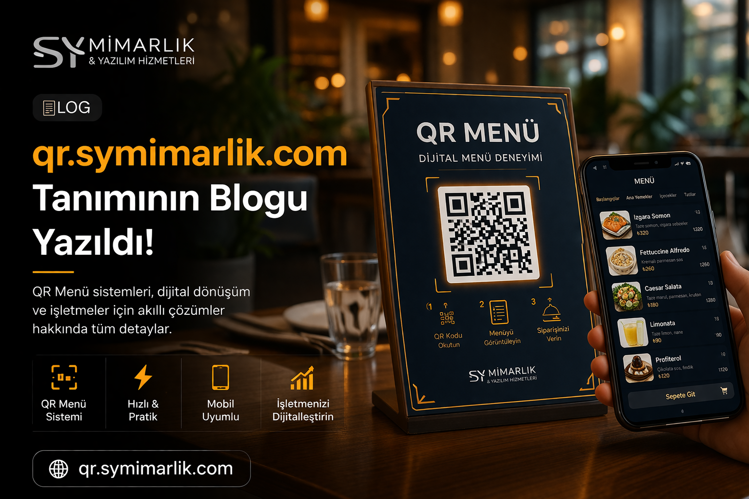 QR Kod Oluşturucu | SY Mimarlık & Yazılım Hizmetleri